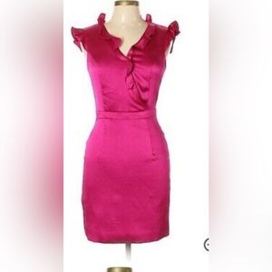 Zac Posen fuscia pink sexy cocktail dress size 10 NWT